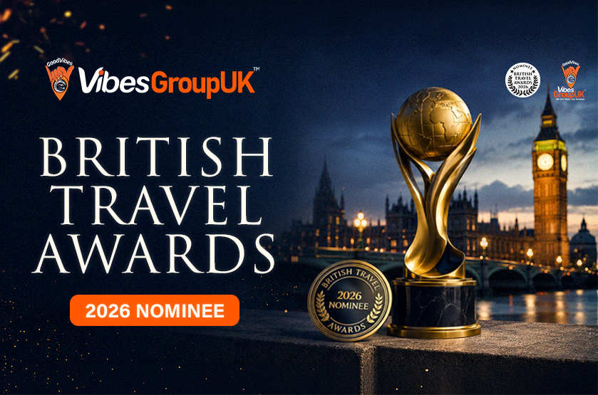 British Travel Awards Nominee-Vibes Group UK Blog