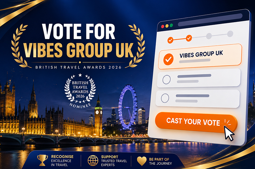 British Travel Awards Nominee-Vibes Group UK Blog