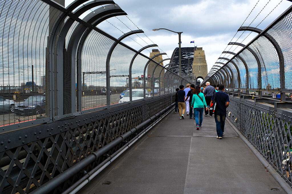 Walk across Sydney Harbour Bridge -Things To Do In Sydney With Kids-Vibes Group UK Blog